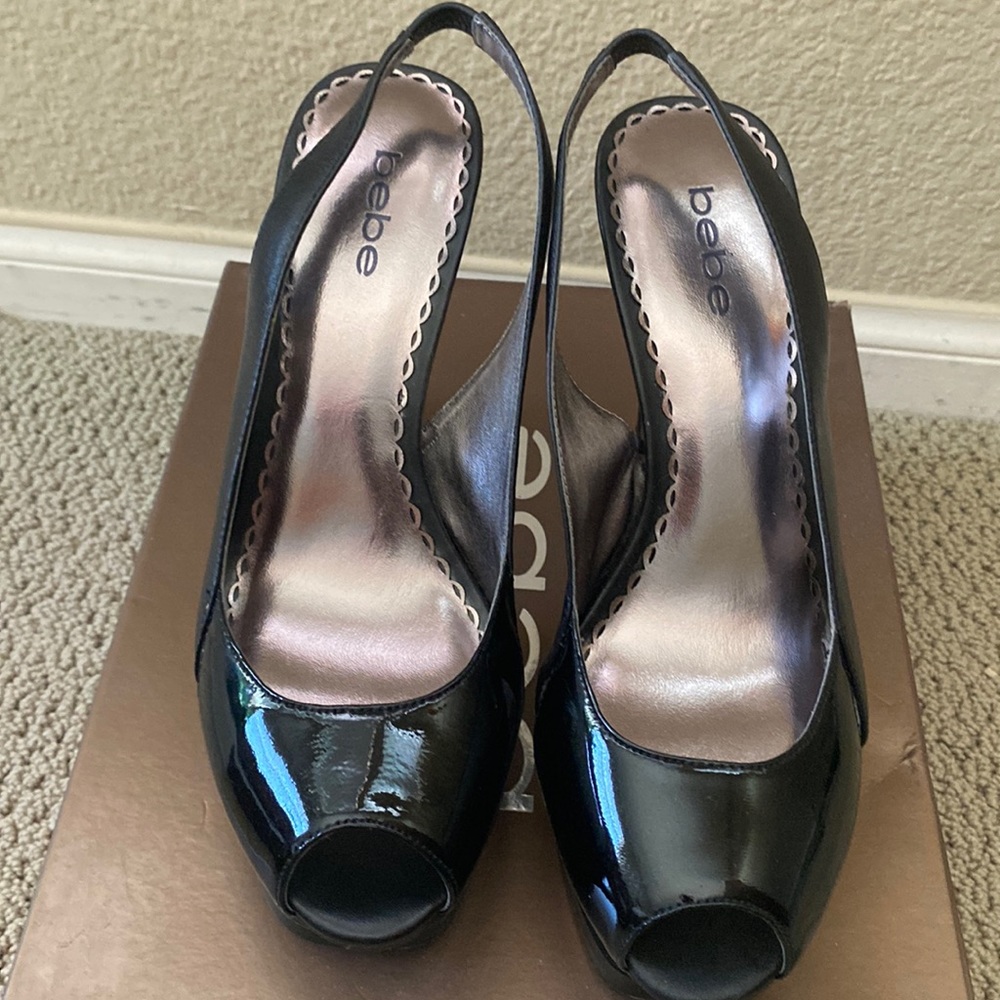 Gorgeous Black Bebe shoes🖤